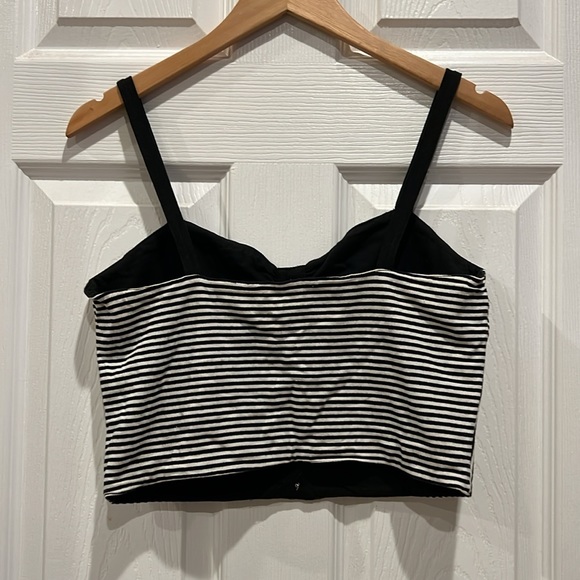 MINKPINK Cropped Striped Tank Top - Picture 4 of 8